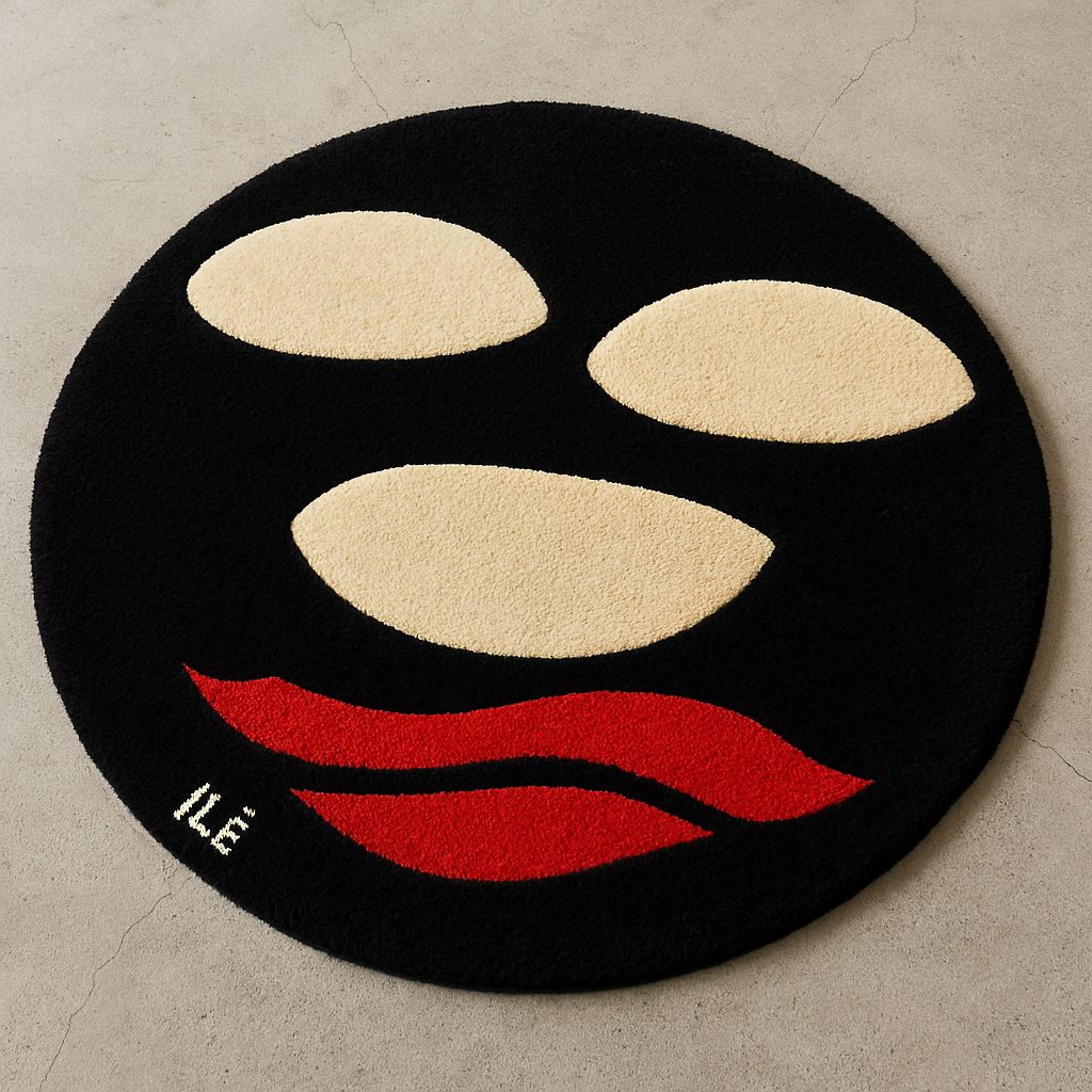 Rug: Smug, ~ 1.2m Diameter (2 Variants)