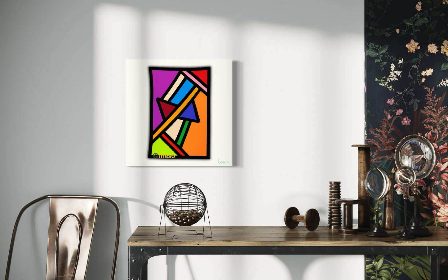 Colour Logic, 40 x 40cm, 2025