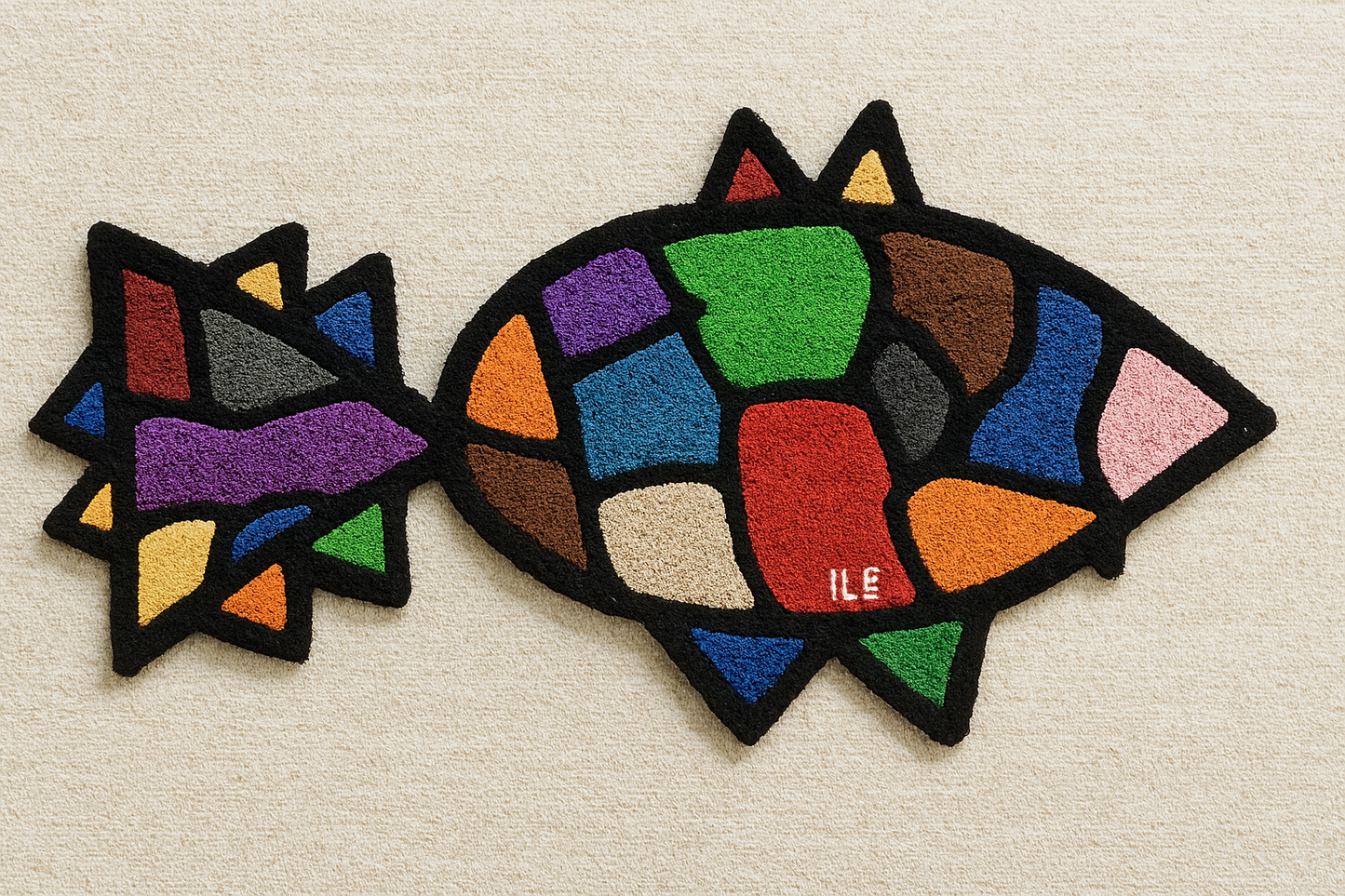 Rug: Big Fish, 140cm x 55cm