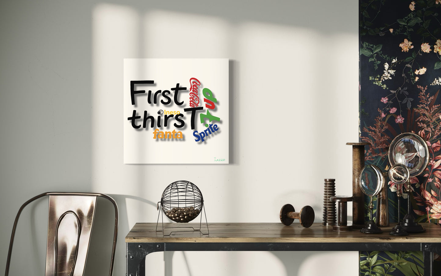 First Thirst, 40 x 40cm, 2025