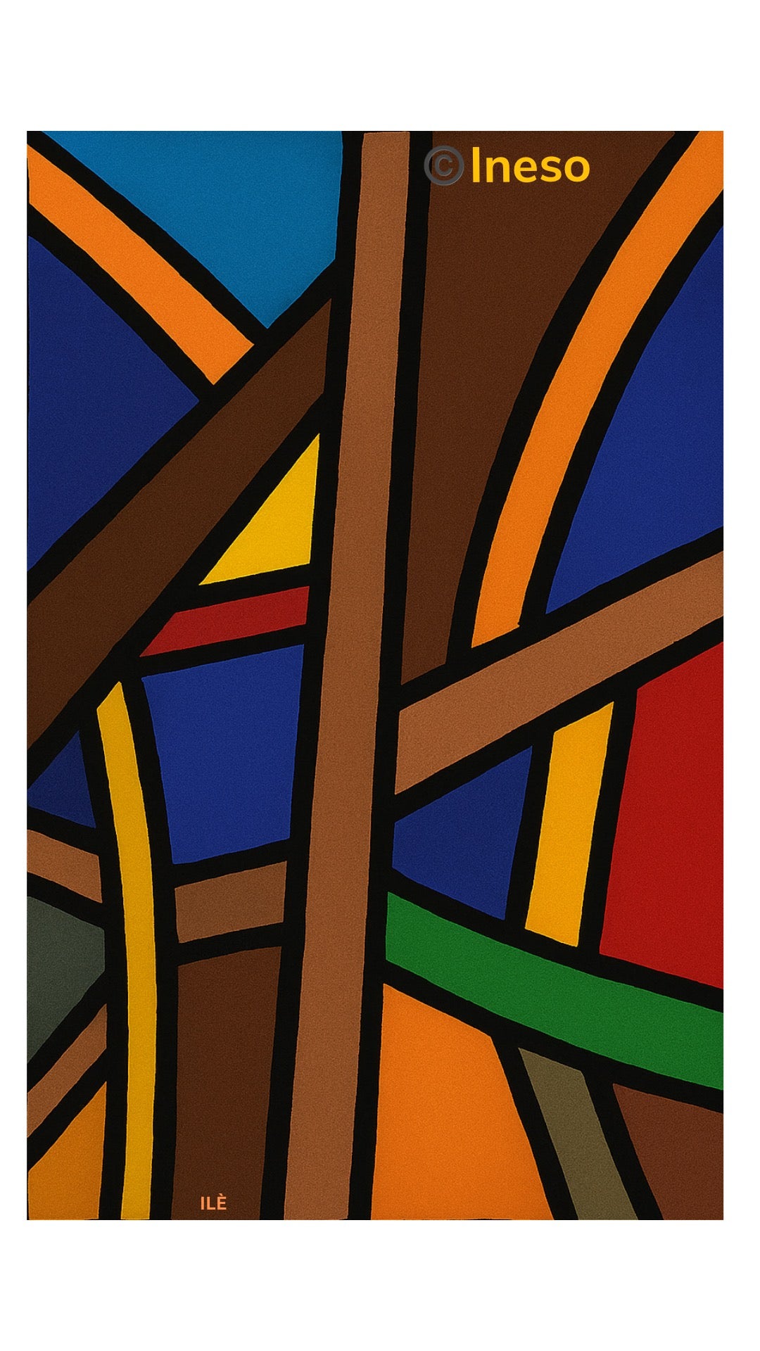 Rug: Find Your Path, 150 x 95cm