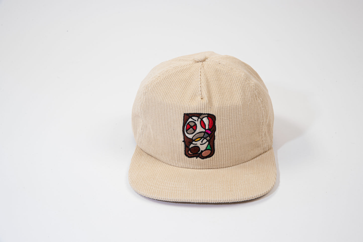 “Seen Too Much” - 5 Panel Corduroy Snap Back Cap