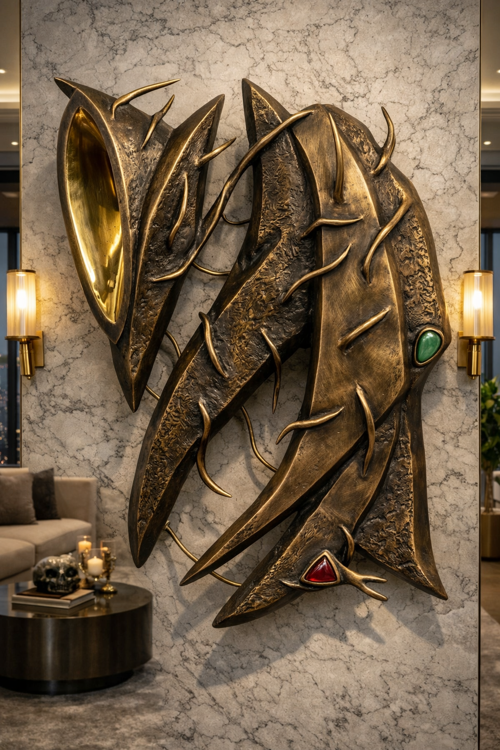 Lurking - 120cm x 90cm