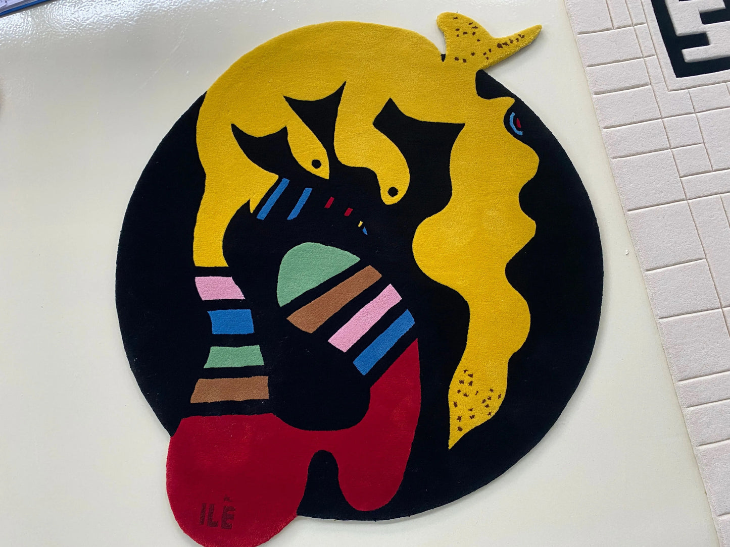 Rug: Eko Creatures, ~ 1.2m Diameter (3 Variants)