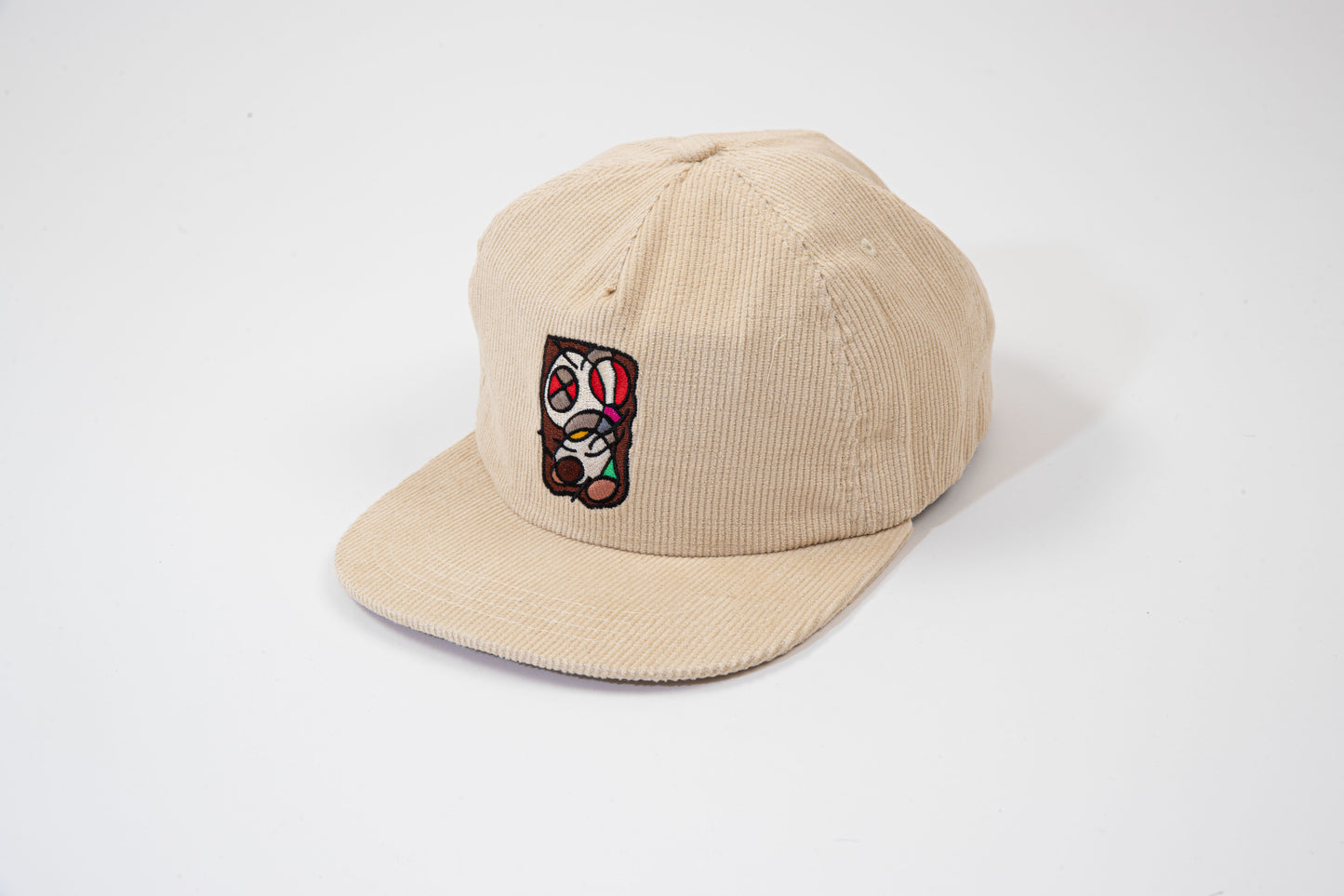 “Seen Too Much” - 5 Panel Corduroy Snap Back Cap