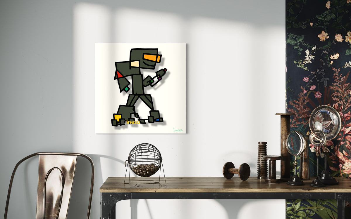 Soldier Come, Soldier Go, 40 x 40cm, 2022 (2 Variants)