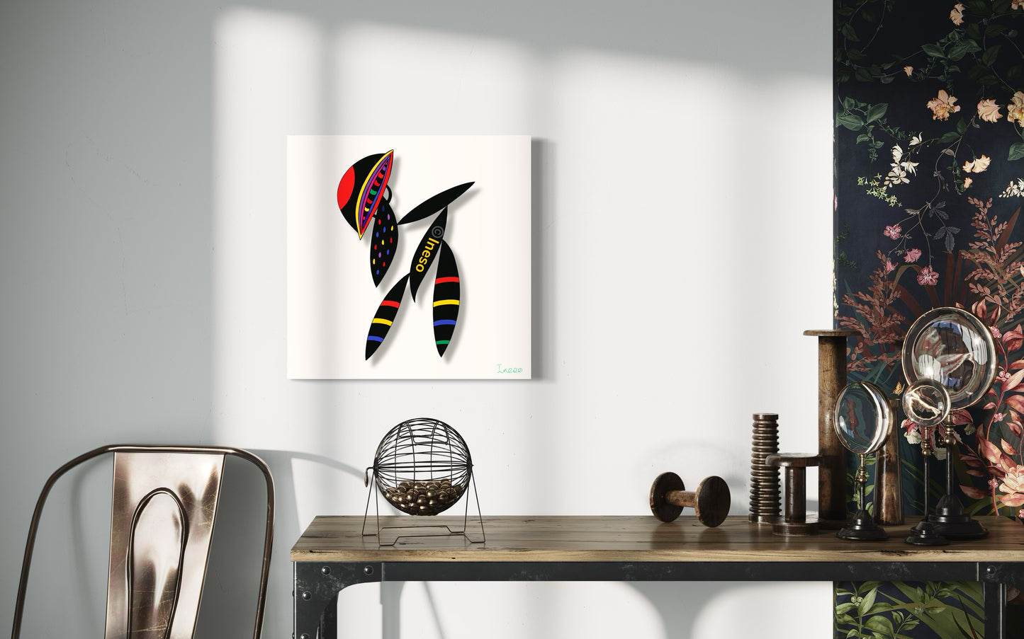 ….And Bow, 40 x 40cm, 2021 (2 Variants)