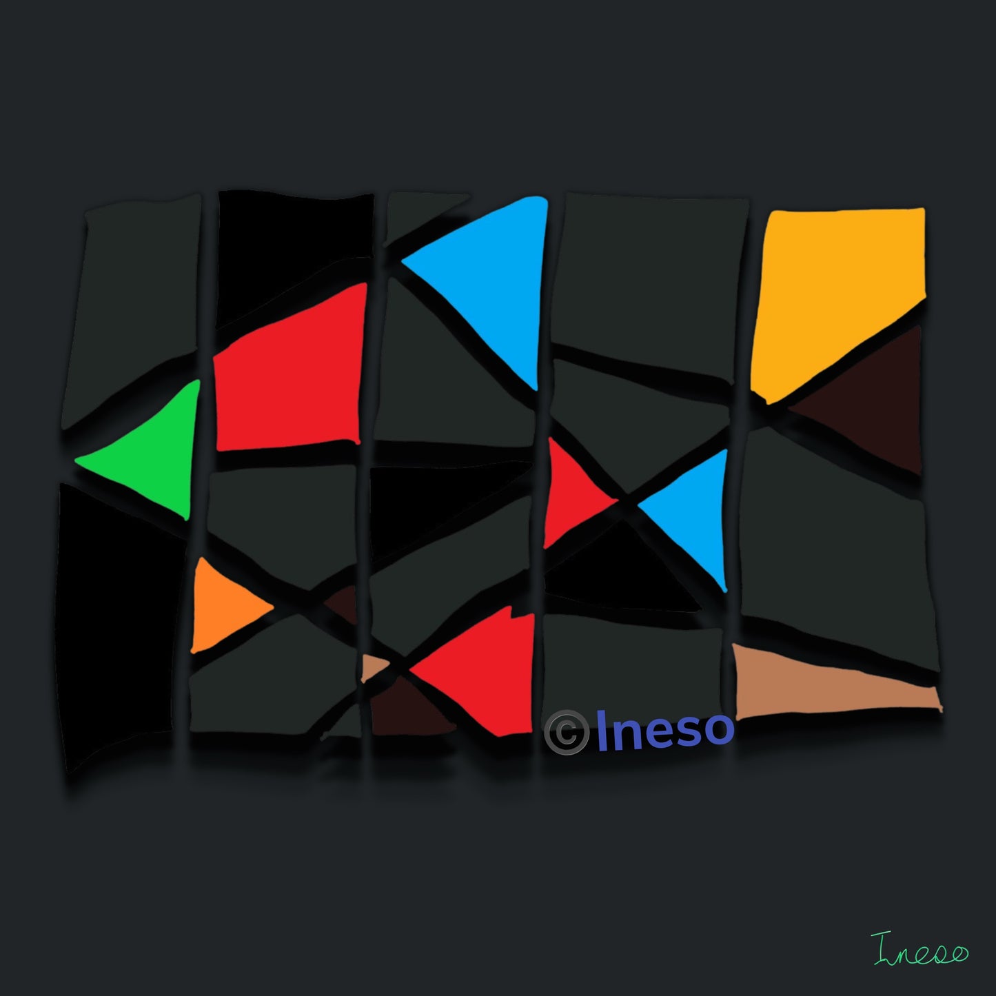 Cultural Wall, 40 x 40cm, 2023 (2 Variants)