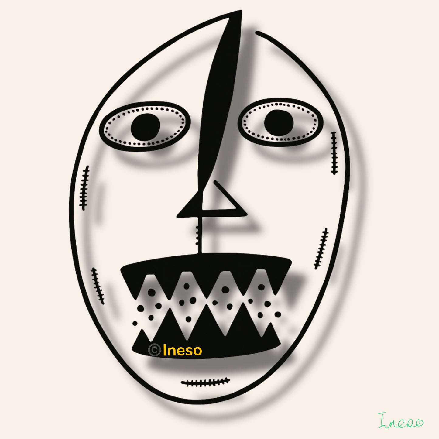 Conjurer, 40 x 40cm, 2015 (2 Variants)