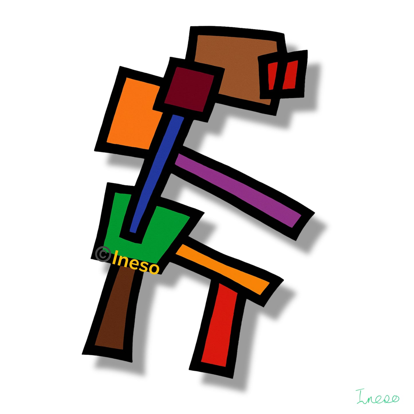 Cadet, 40 x 40cm, 2023