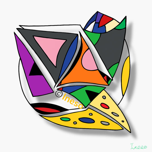 Top Bird, 40 x 40cm, 2017 (2 Variants)