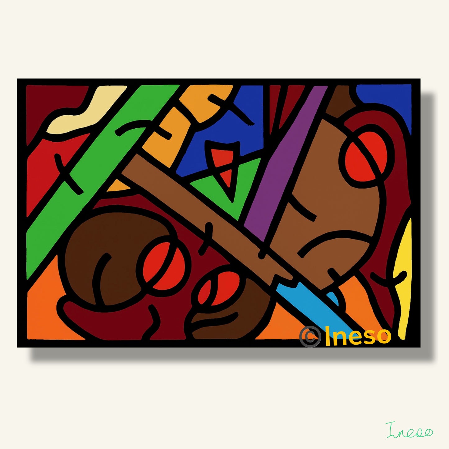 An Adventure ,40 x 40cm, 2022
