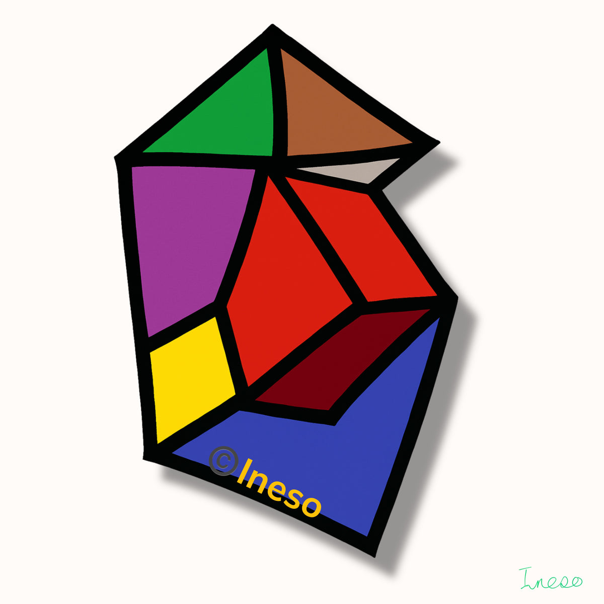 Logic, 40 x 40cm, 2023