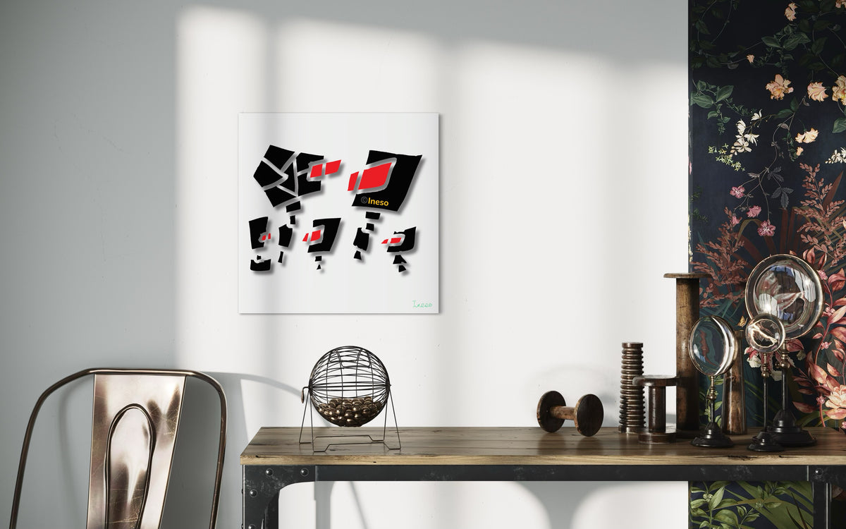 Family Unit, 40 x 40cm, 2023 (2 Variants)