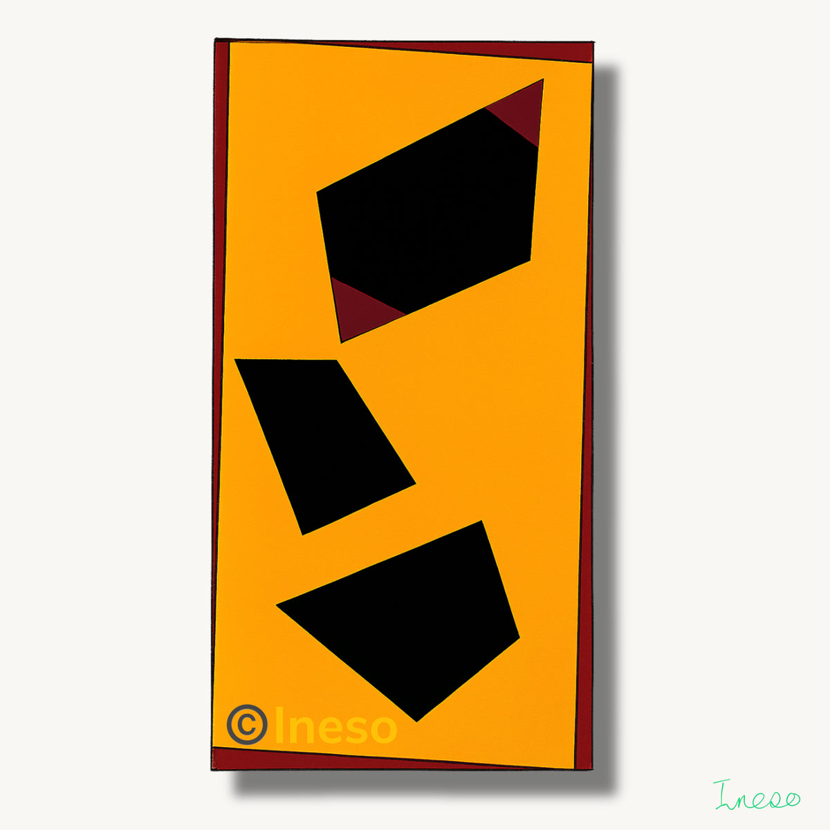 Segun The Door, 40 x 40cm, 2021 (2 Variants)