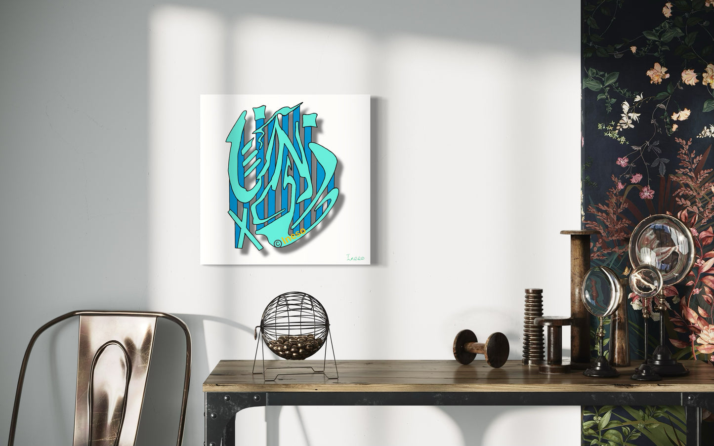 Music, 40 x 40cm, 2017