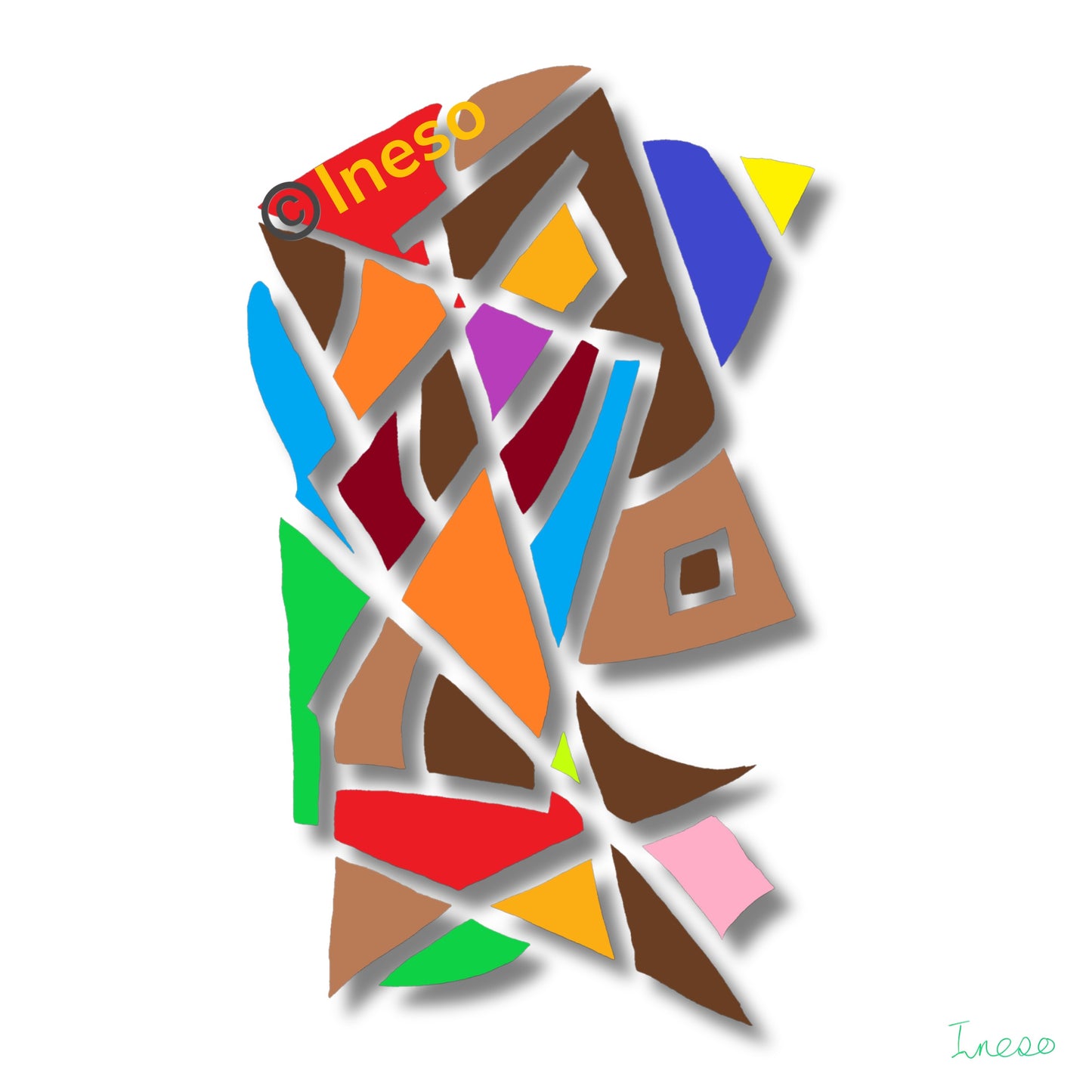 Taxman, 40 x 40cm, 2022 (2 Variants)