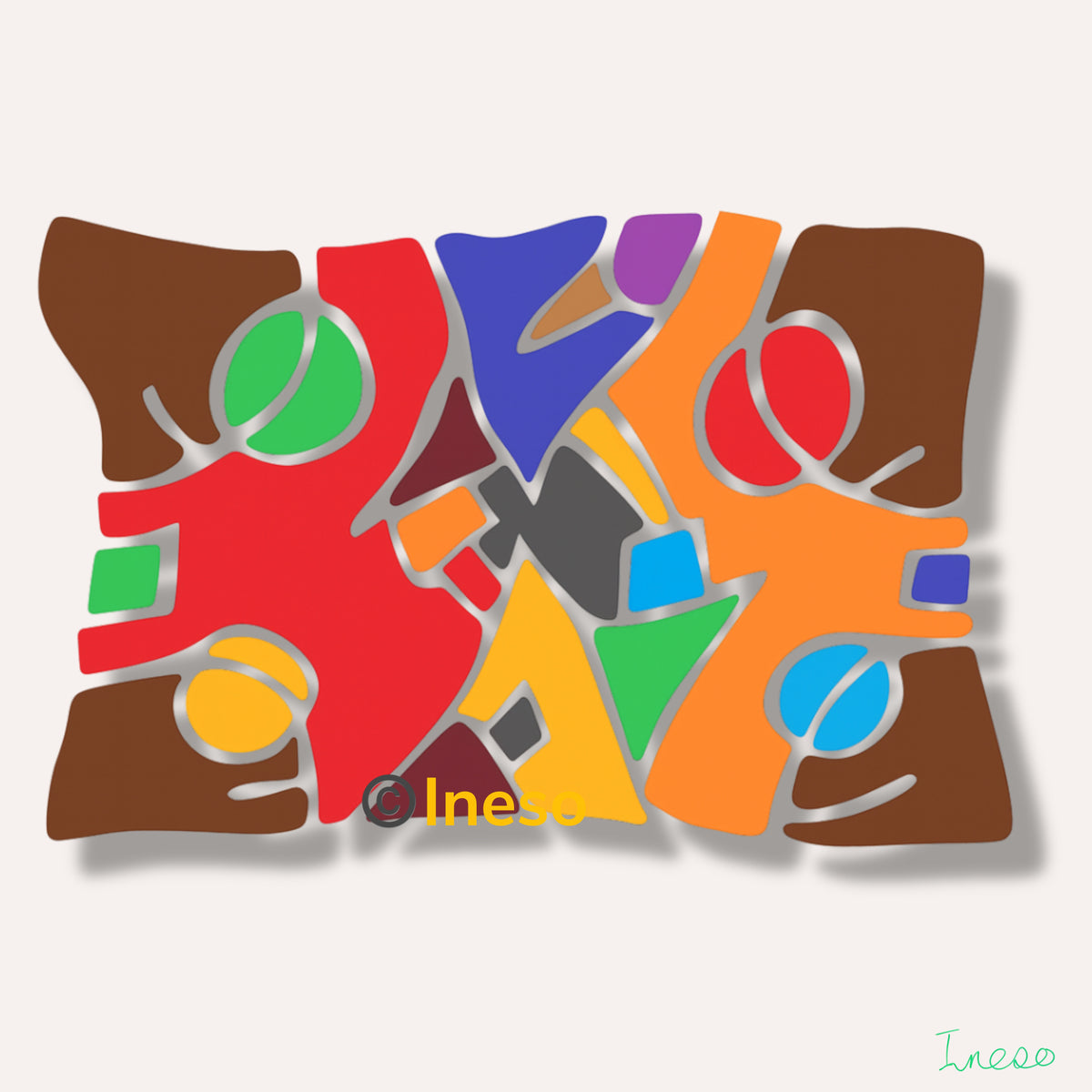 Find Your Identity, 40 x 40cm 2023