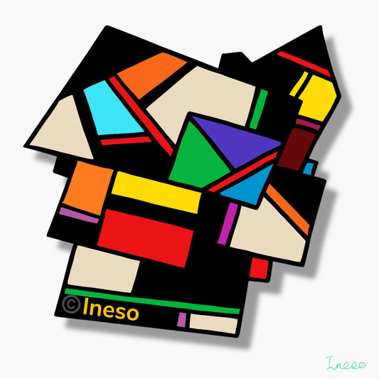 200 Hours, 40 x 40cm, 2023