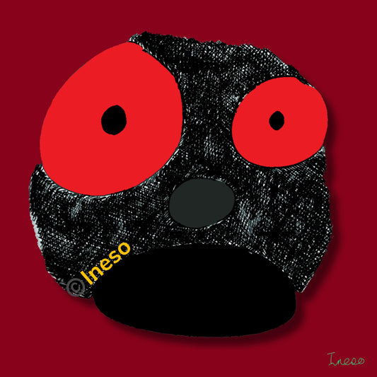 Shock! Horror! 40 x 40cm, 2016