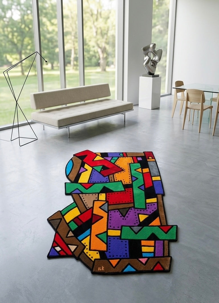 Rug: Mr Symmetrical, 150cm x 95cm