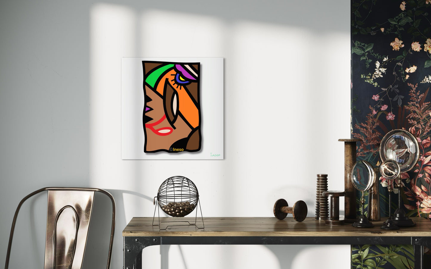 Isn’t She Pretty? 40 x 40cm 2022 (2 Variants)
