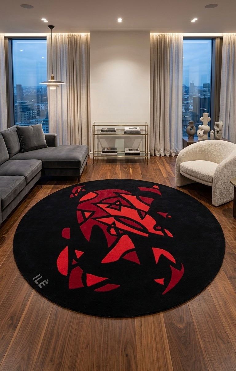 Rug: Decoupling, 1.2m Diameter