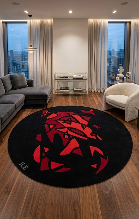 Rug: Decoupling, 1.2m Diameter