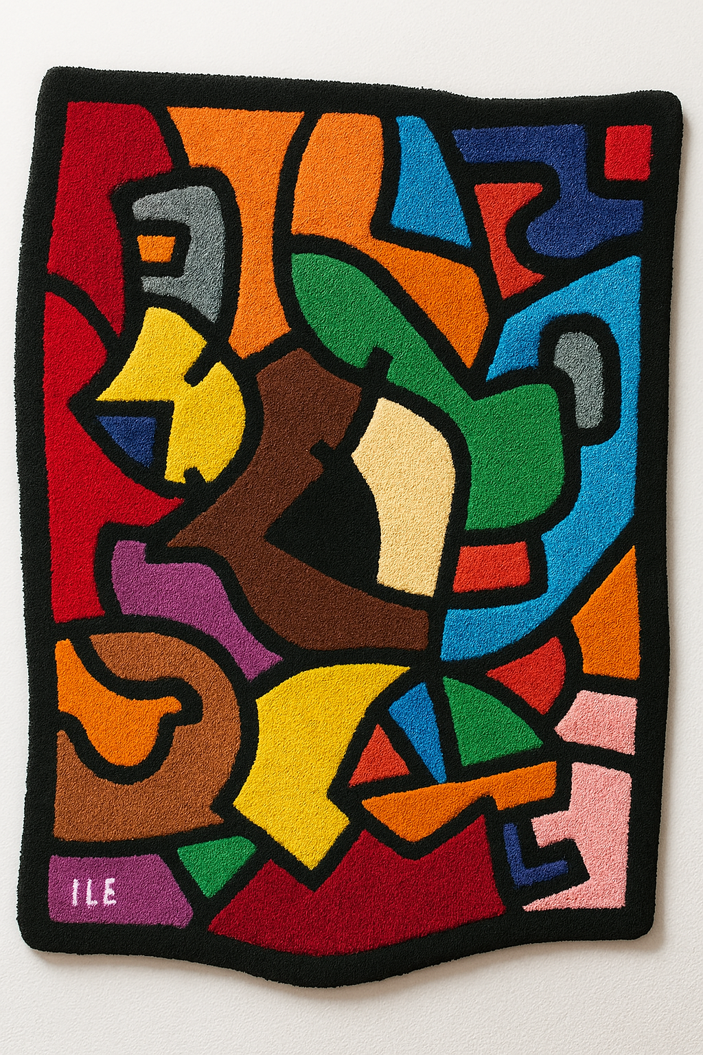 Rug: Hidden Face, 140cm x 95cm