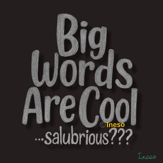 Big Words Are Cool, 40 x 40cm, 2023 (2 Variants)