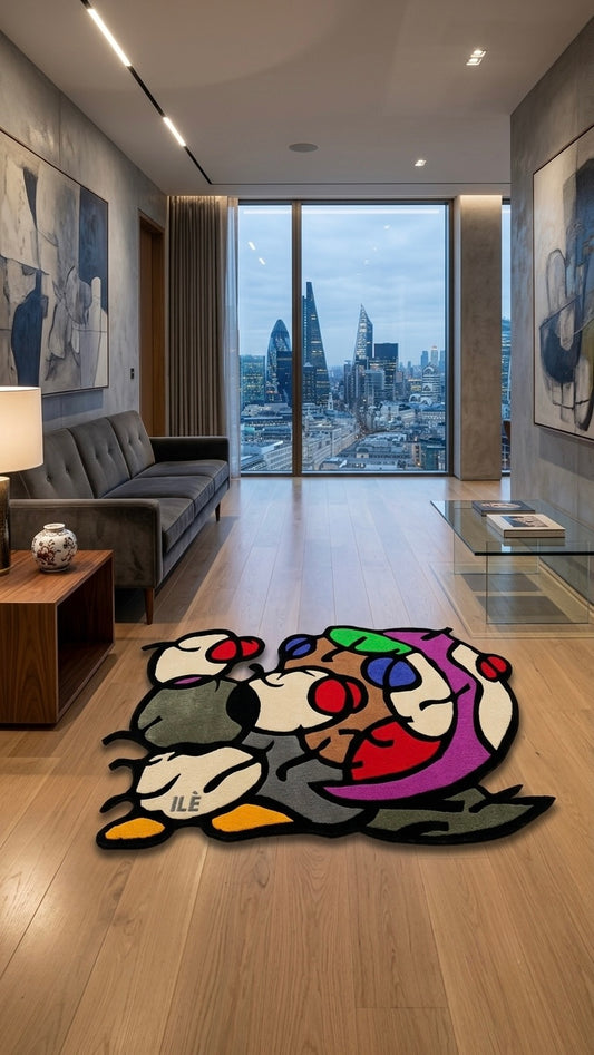 Rug:  Rush Hour, 100cm x 140cm