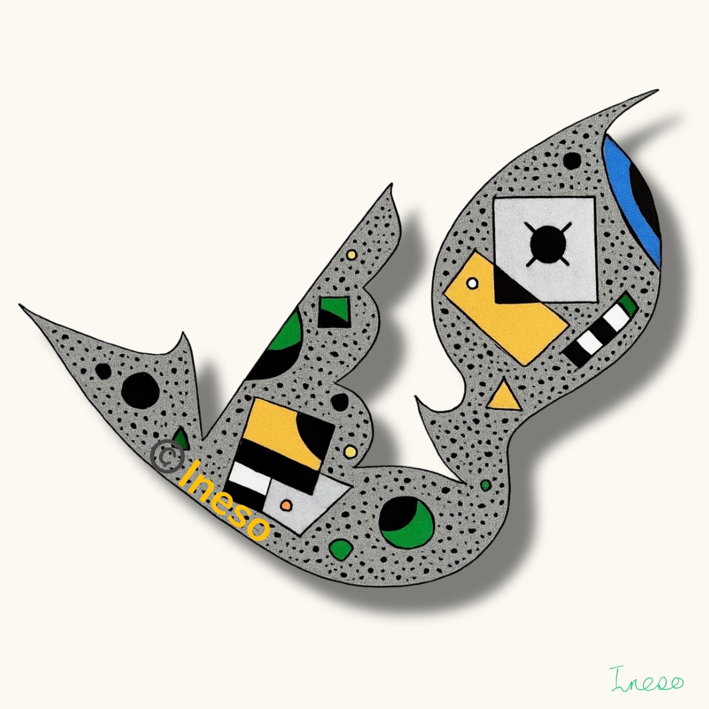 Take Flight, 40x 40cm, 2017 (2 Variants)