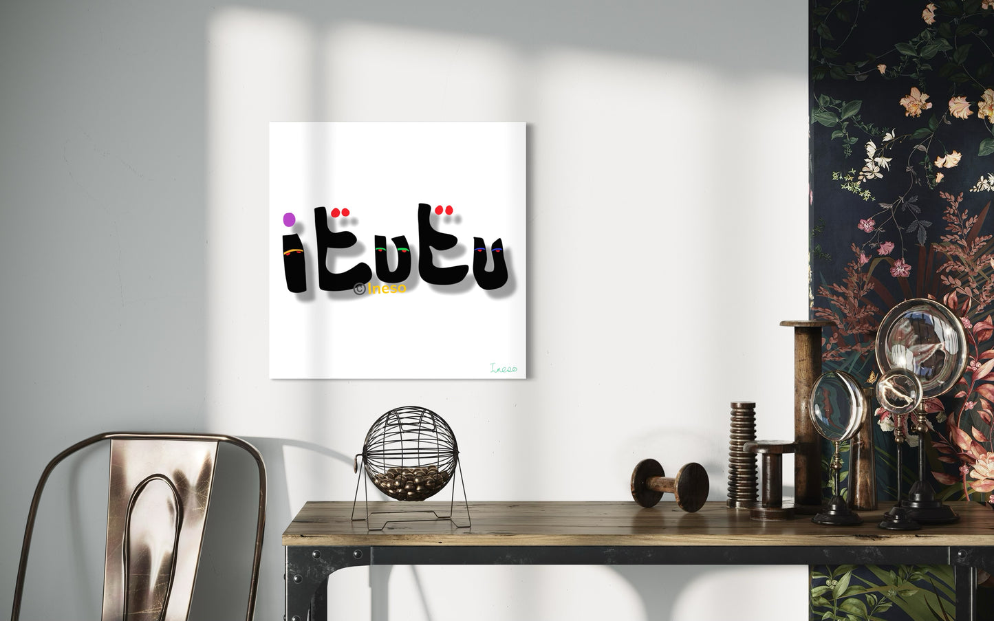 ITUTU, 40 x 40cm, 2024 (2 Variants)