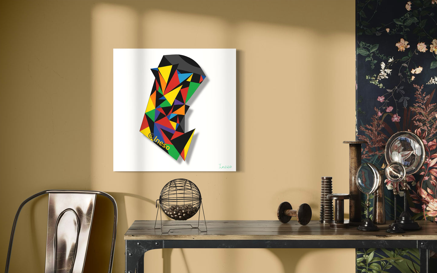 Starting Gun, 40 x 40cm, 2021