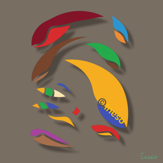 Witness, 40 x 40cm, 2024