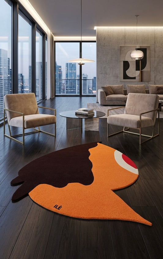Rug: Wang - From The Boys Of Humanity Series, 110cm x 75cm