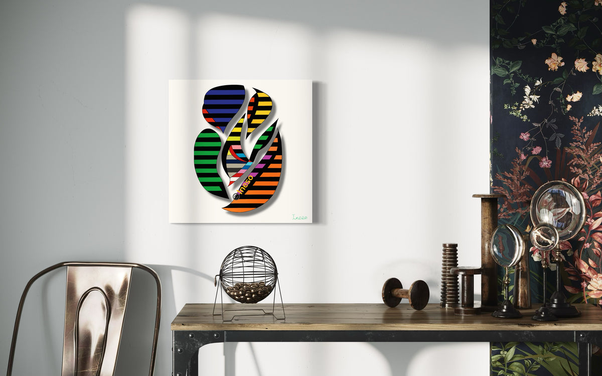OCD, 40 x 40cm, 2021