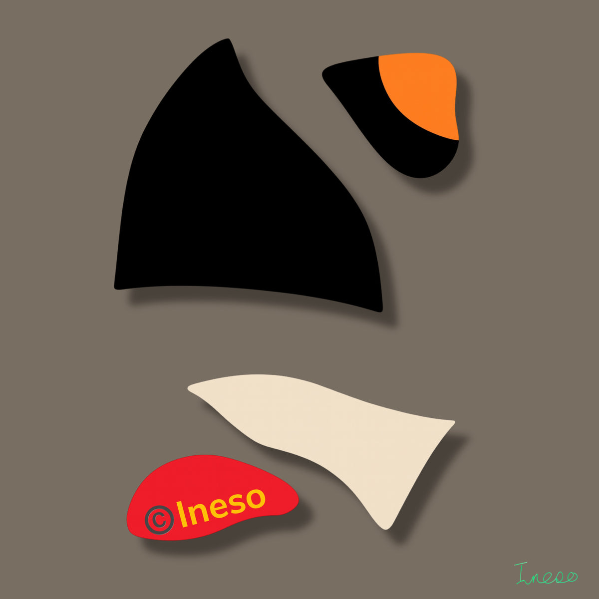 Excuses, 40 x 40cm, 2023