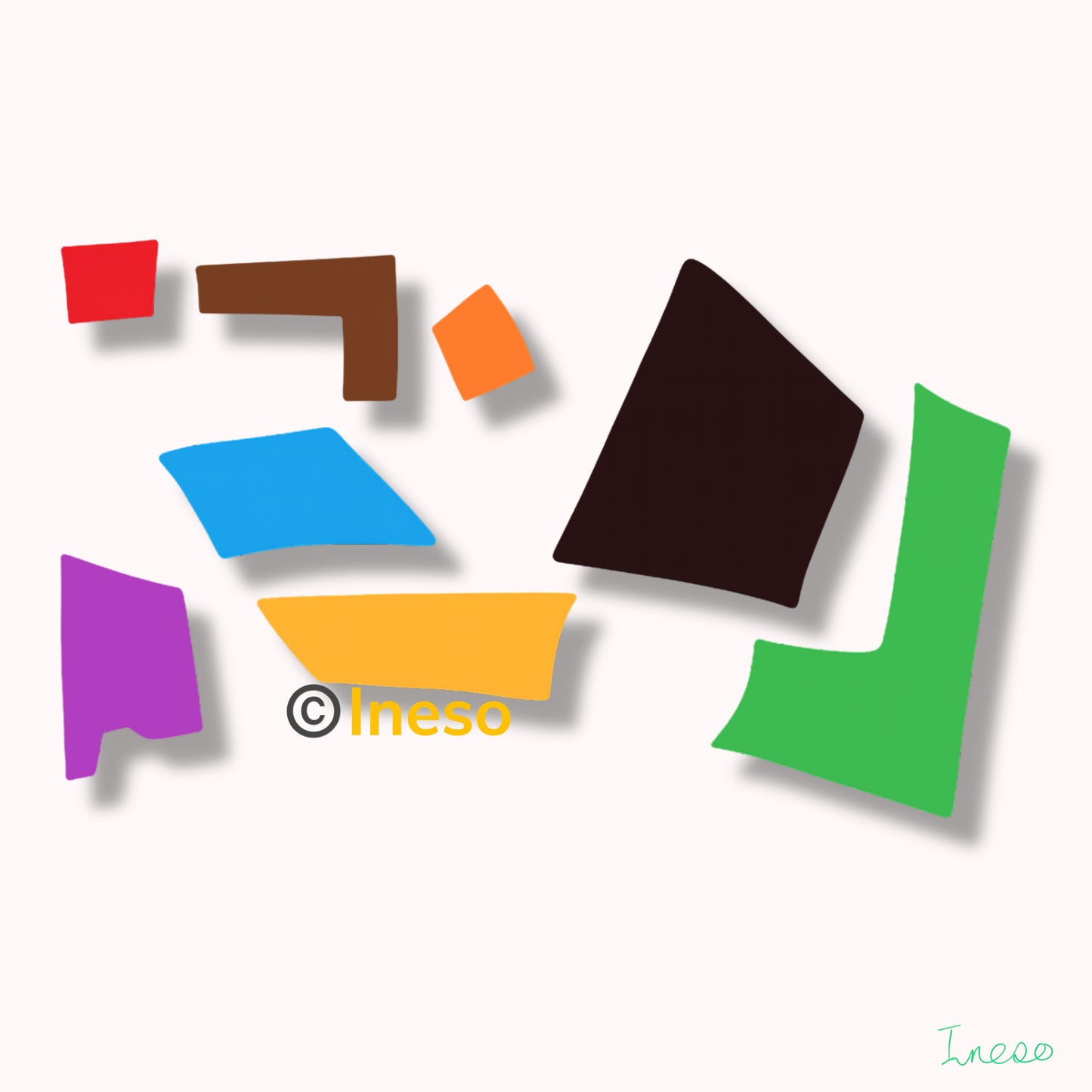 Coming & Going, 40 x 40cm, 2023 (2 Variants)