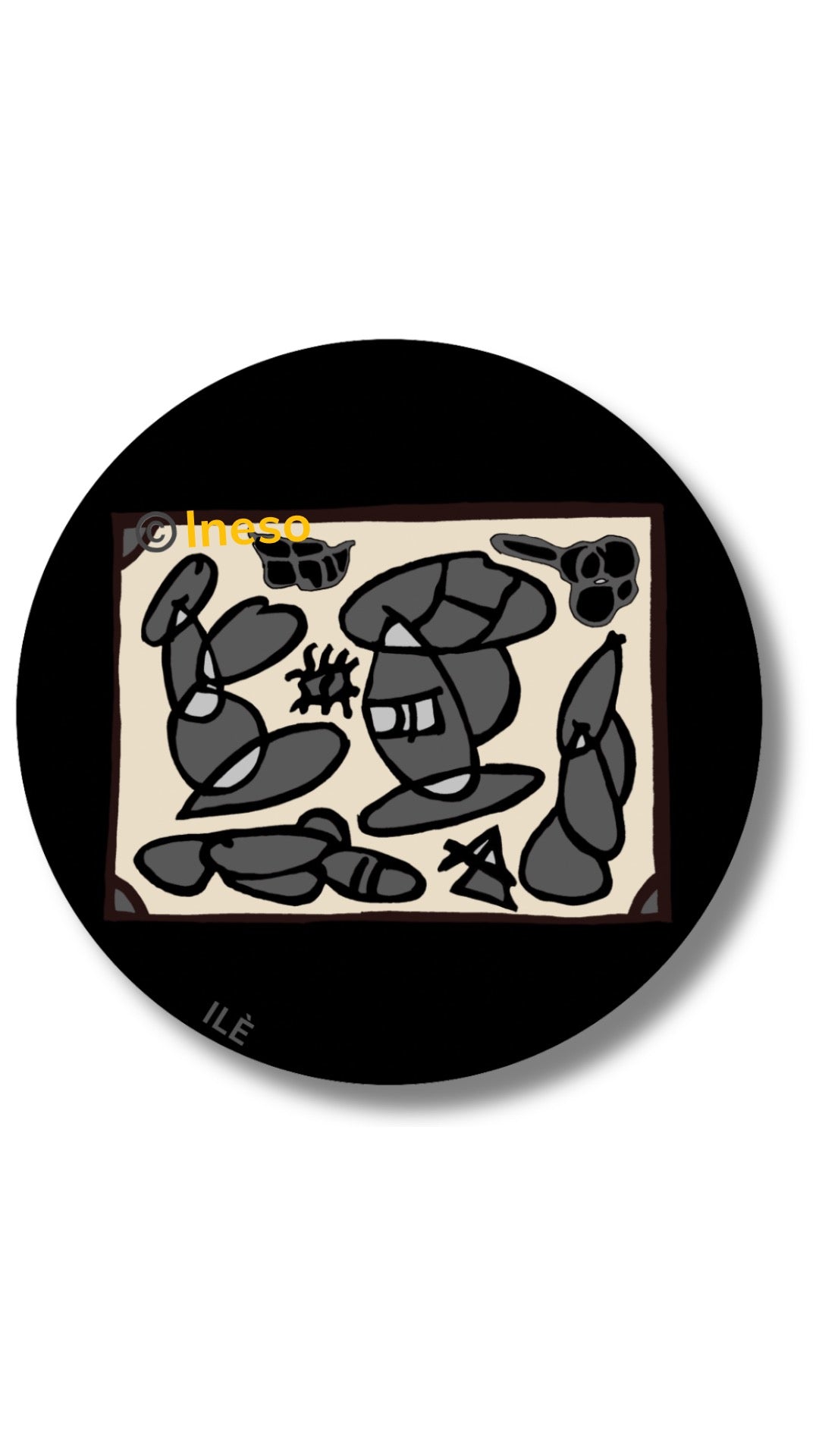 Rug: Workshop, 1.2m Diameter (4 Variants)