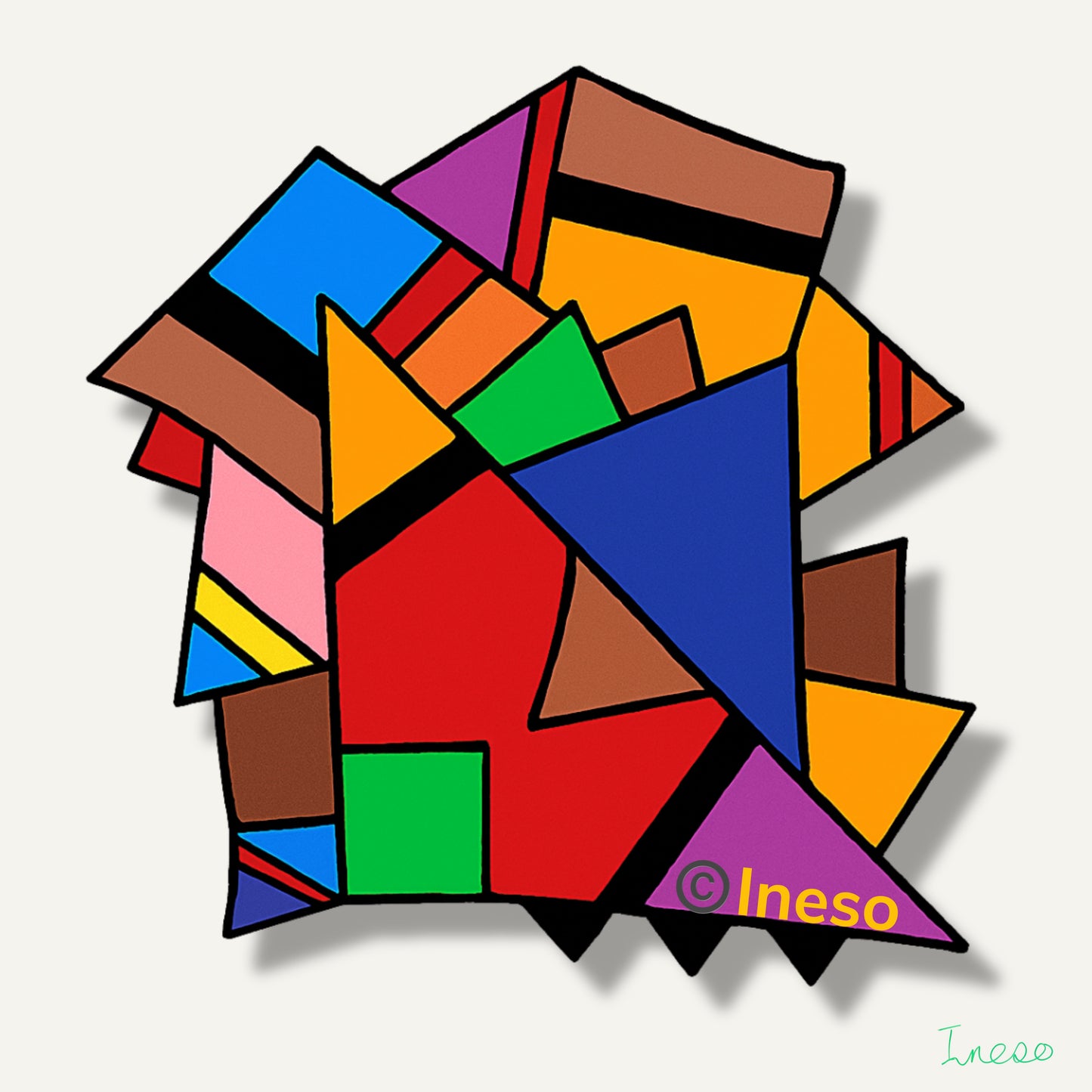 400 Hours, 40 x 40cm, 2023