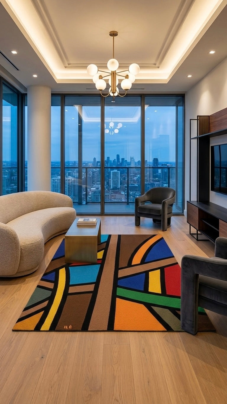 Rug: Find Your Path, 150 x 100cm