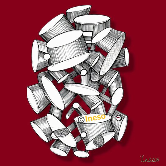 Echo Chamber, 40 x 40cm, 2026 (3 Variants)