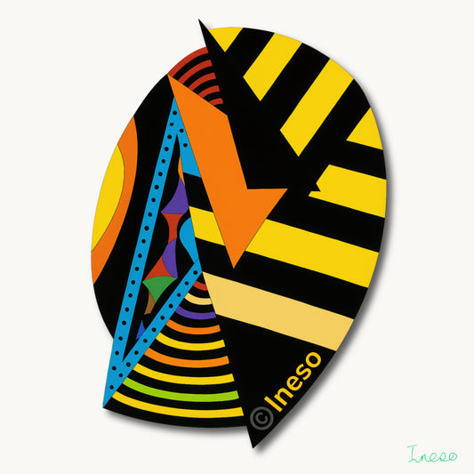 Helmet Of Defiance, 40 x 40cm, 2020