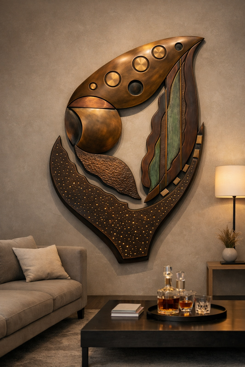 They Never Saw Me Coming - 150cm x 110cm