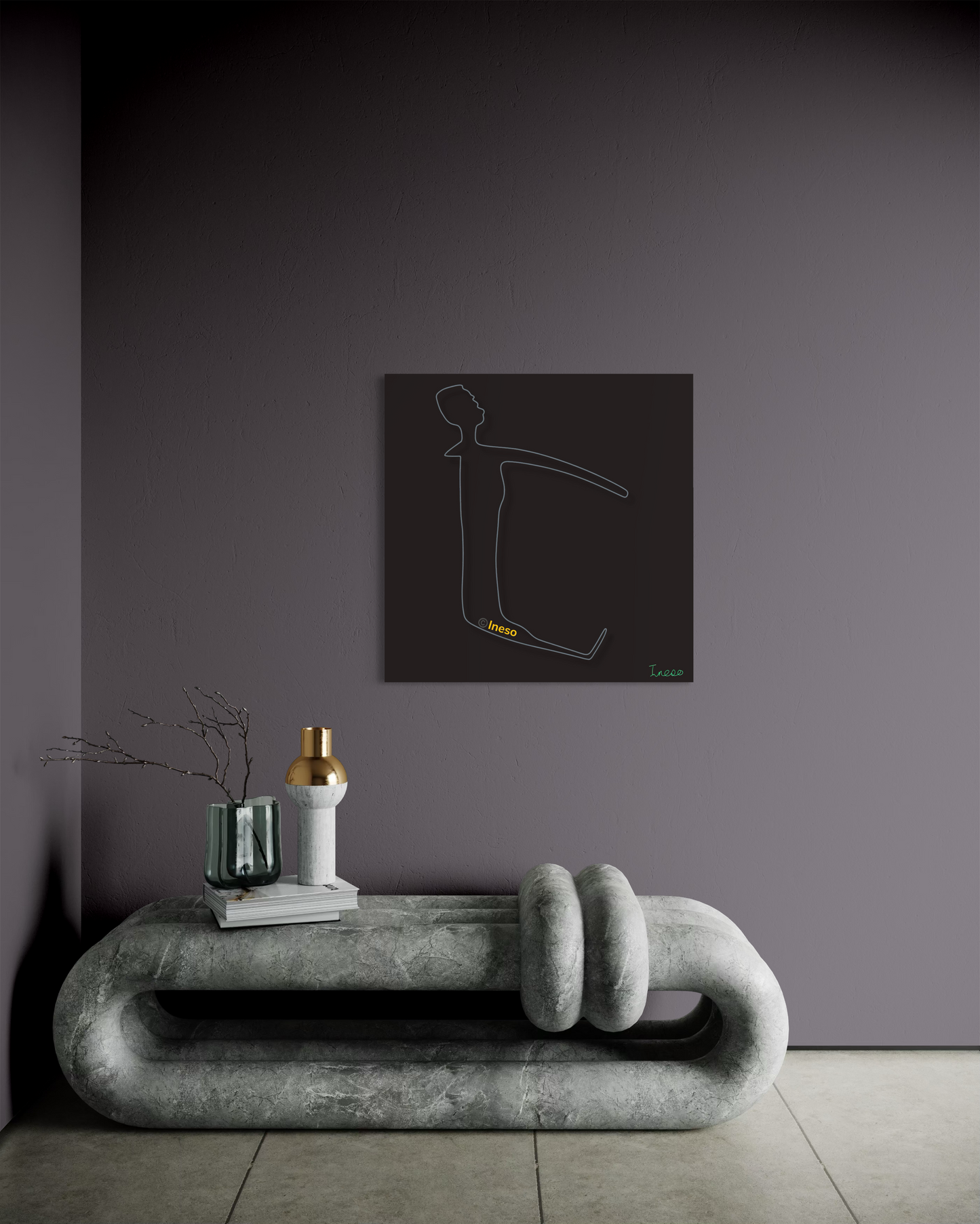 Weightless, 40 x 40cm, 2017 (3 Variants)
