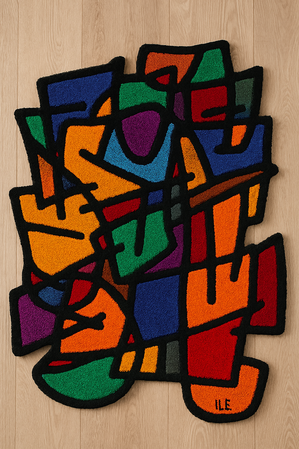Rug: Question Everything, 150 x 95cm