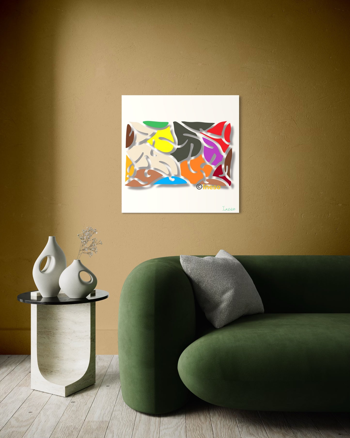Euphoria, 40 x 40cm, 2022