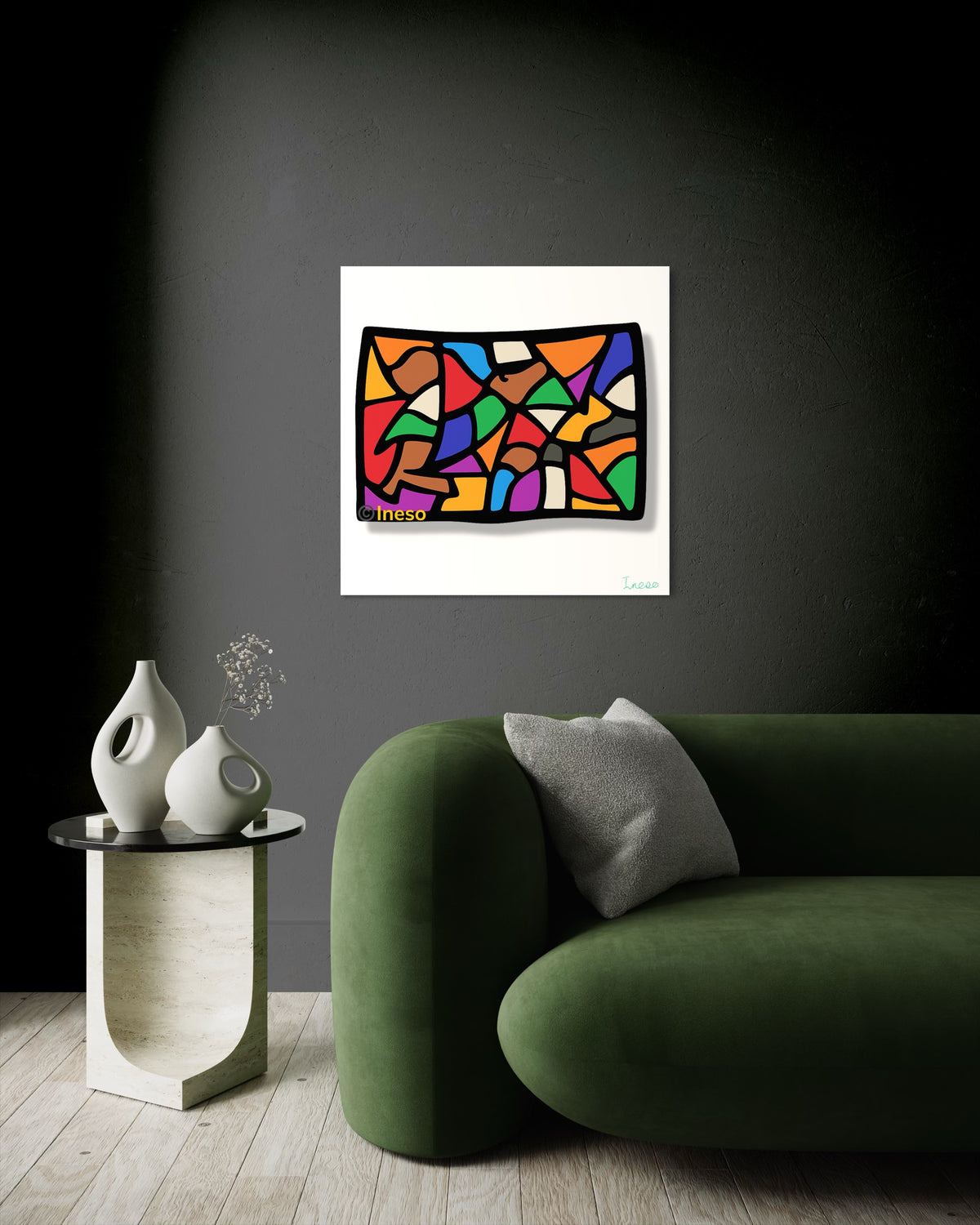 Maurice’s Place, 40 x 40cm, 2023