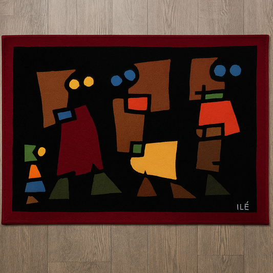 Rug: Family Of Four, 95 x 150cm